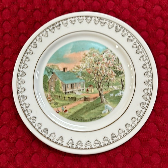 Currier and Ives vintage decorative plates - Picture 3 of 8